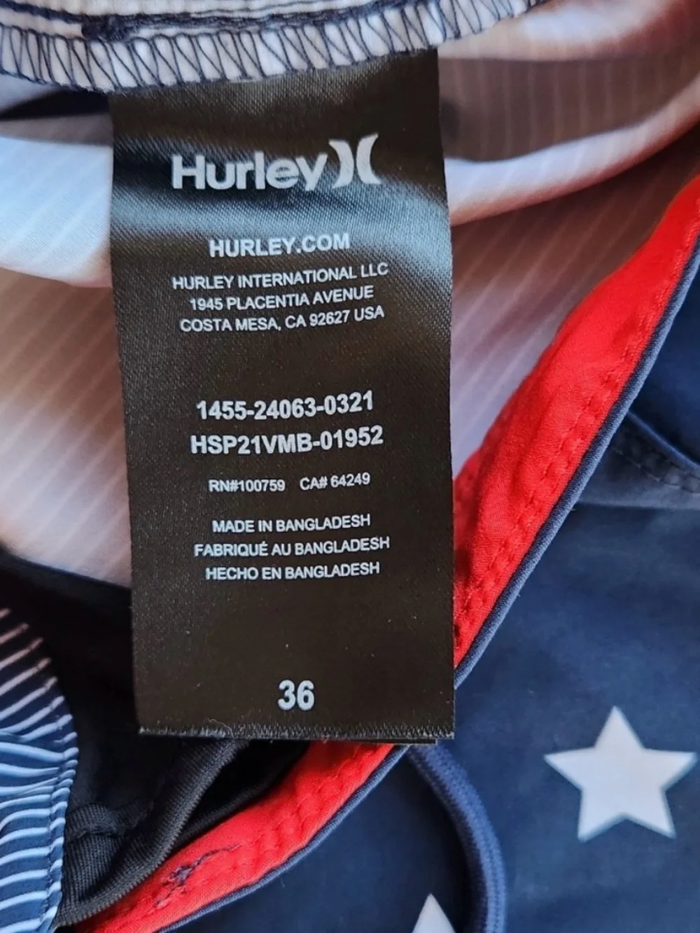 Hurley Patriotic Board Shorts